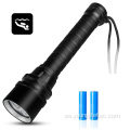 Potente IPX8 buceo 50m 1200 lumens linterna